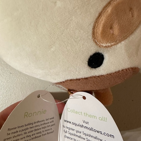NWT  🇺🇸 HTF! Ronnie 5’ Cow Squishmallows - Picture 7 of 8